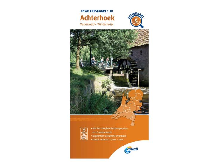 ANWB Achterhoek 30 fietsknooppuntkaart
