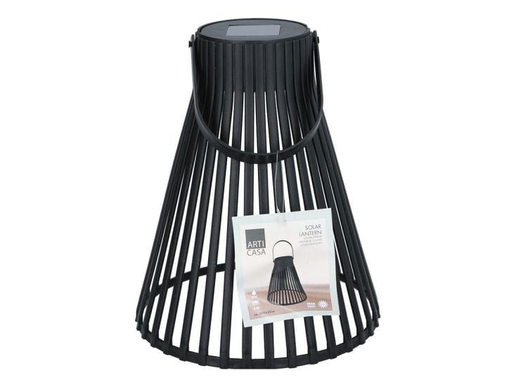 Articasa solar lantaarn - Black