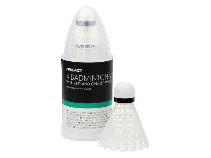 Avento 4 LED badminton shuttles