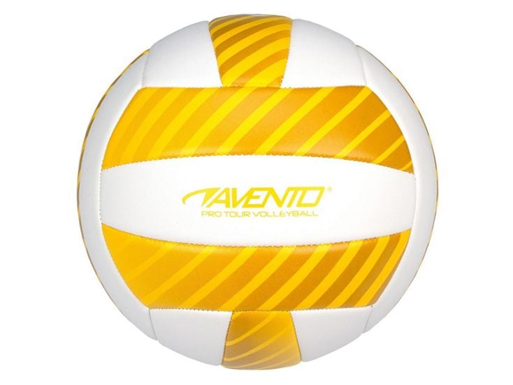 Avento kunstleren volleybal - Yellow