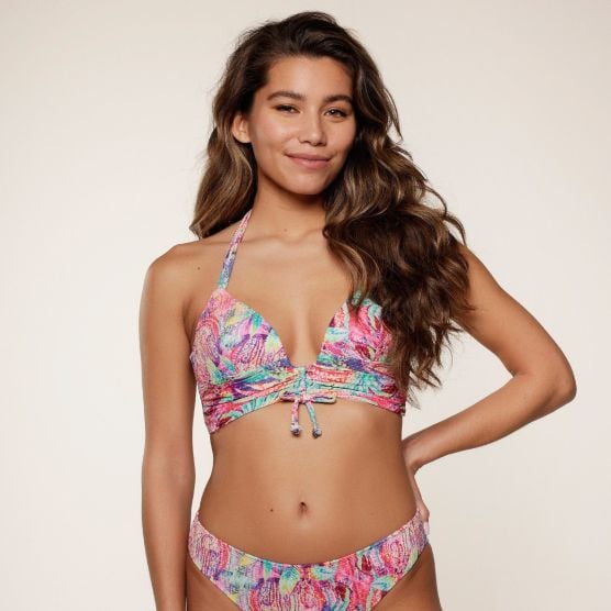LingaDore 7715TB Paisley Print Voorgevormde Triangel Bikini top