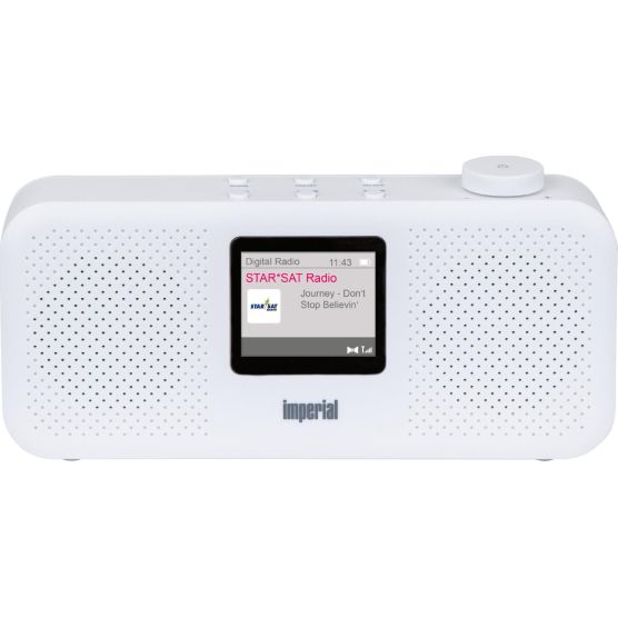 IMPERIAL DABMAN 16 DAB+/FM radio met alarmfunctie - White