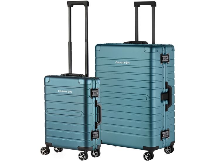 CarryOn ULD 2-delige aluminium kofferset - Blue