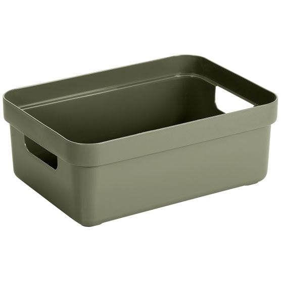 Sunware Sigma home 9 liter opbergbox - Darkgreen