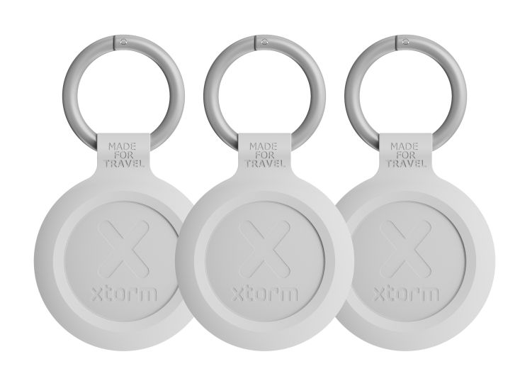 Xtorm Water-resistant White TravelTag - Set van 3