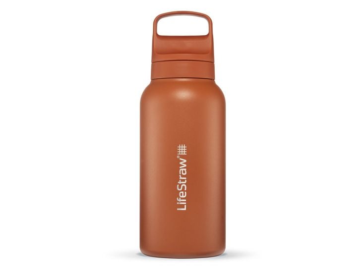 LifeStraw Go 2.0 1L geïsoleerde waterfilterfles - Orange