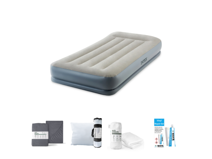 Intex Mid-Rise 191 x 99 cm Luchtbedset - 5-delig