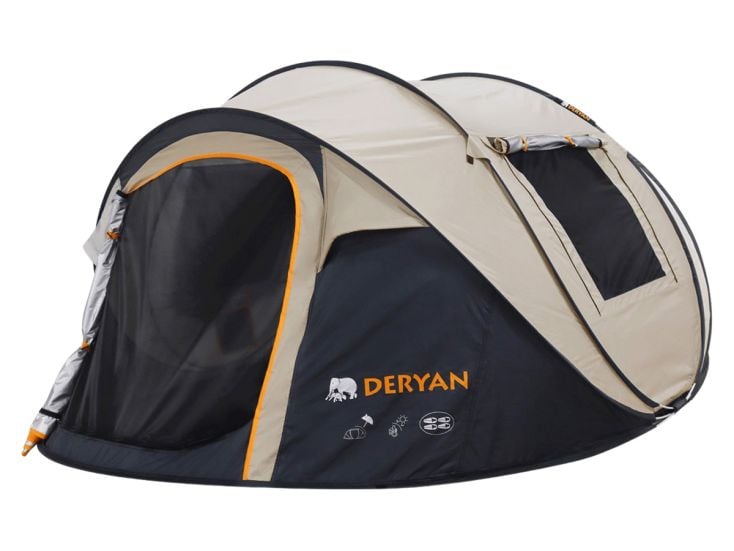 Deryan 4P Pop-Up tent – Sand