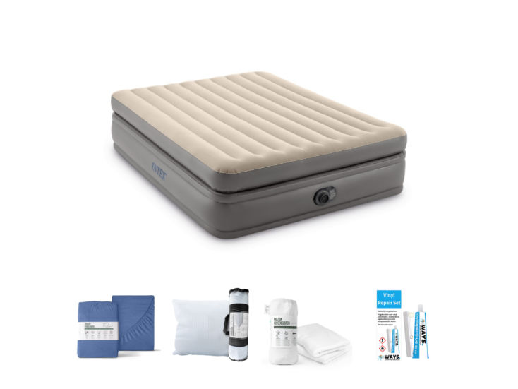Intex Prime Comfort 203 x 152 cm Luchtbedset - 5-delig