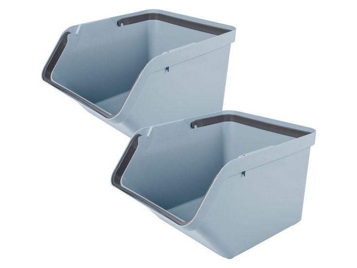 Sunware Sigma 45 liter set van 2 home sorteer units - Blue