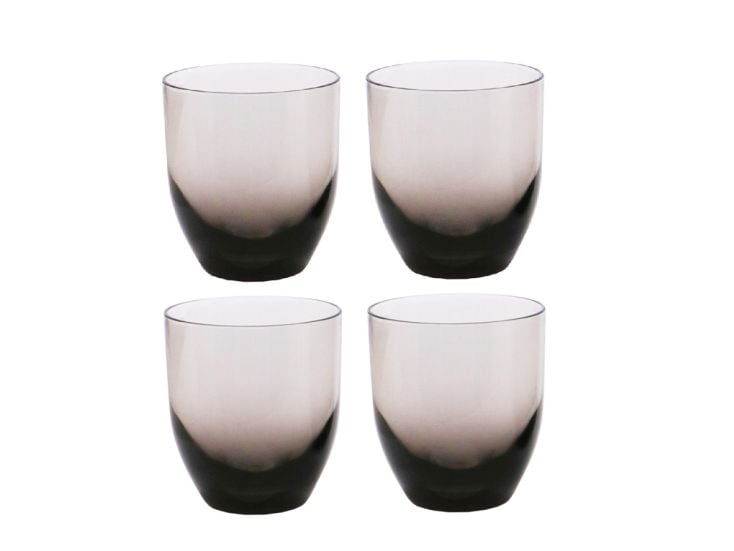 Travellife Feria Smokey drinkglas - Set van 4