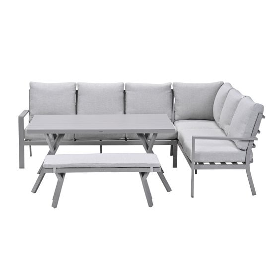 Garden Impressions Senja sand - 4-delig - R - loungediningset