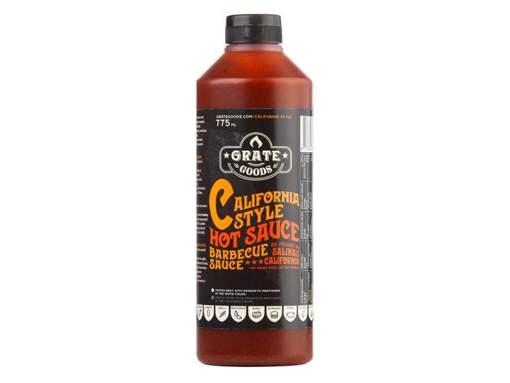 Grate Goods California hot bbq saus - 775 ml