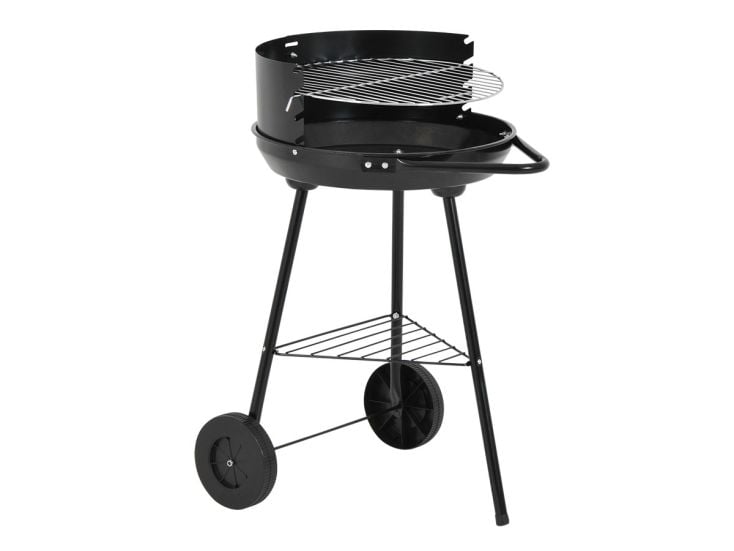 Half open kolenbarbecue