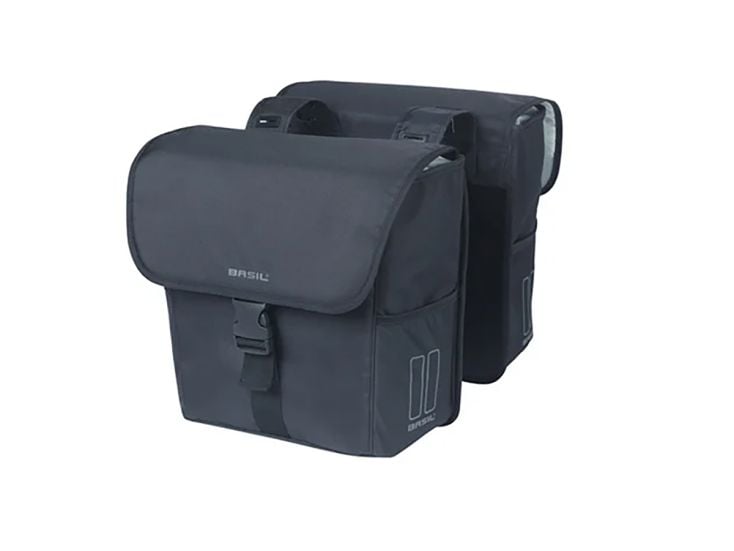 Basil GO 32 Liter dubbele fietstas - Black