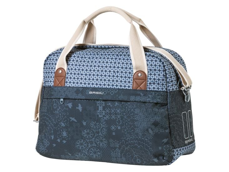 Basil Bohème enkele fietstas - Indigo Blue