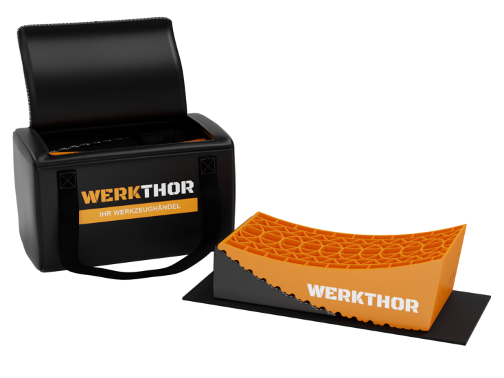 Werkthor camper wielkeggen met transporttas - Orange