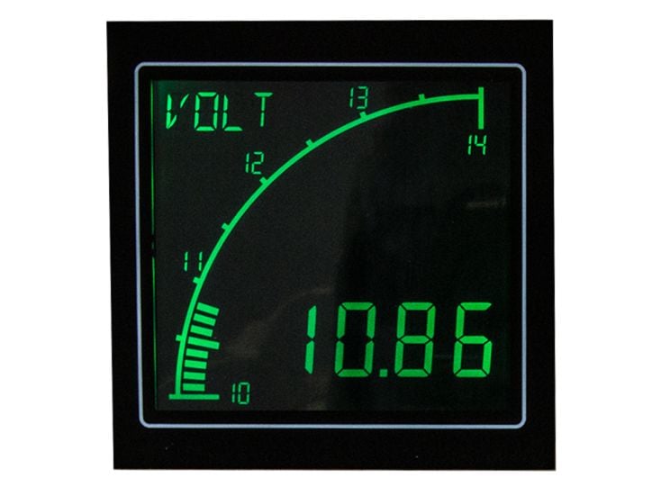 BBA digitale 12 volt meter