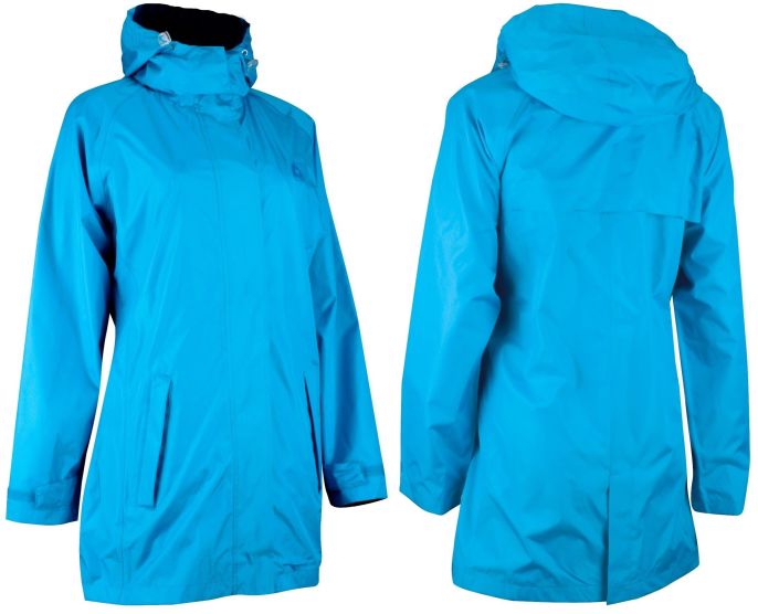 Ralka Lange dames regenjas Deluxe - Aqua/Marine
