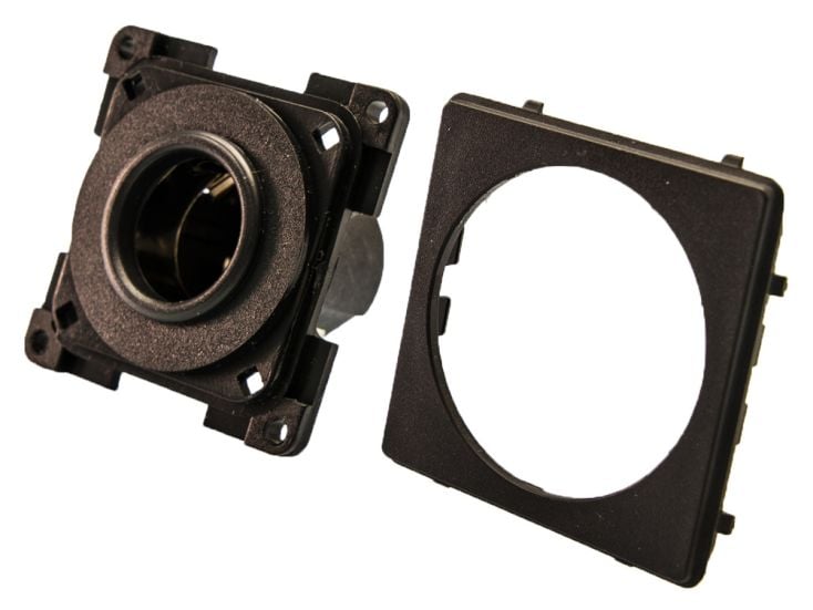 BBA 12 volt contactdoos - Anthracite