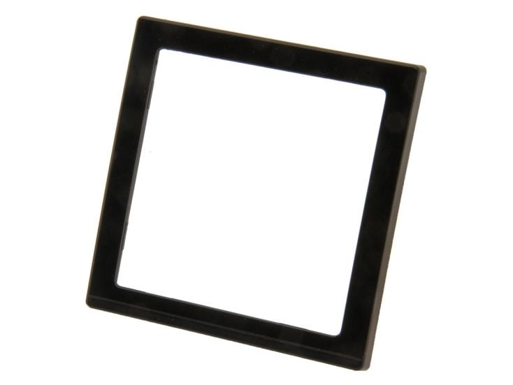 BBA 1-vak afdekraam - Black
