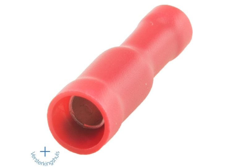 BBA 4mm Kabelschoen - red