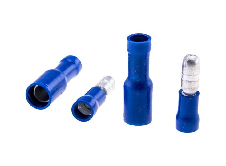 BBA 5mm Kabelschoen (5x2 stuks) - blue