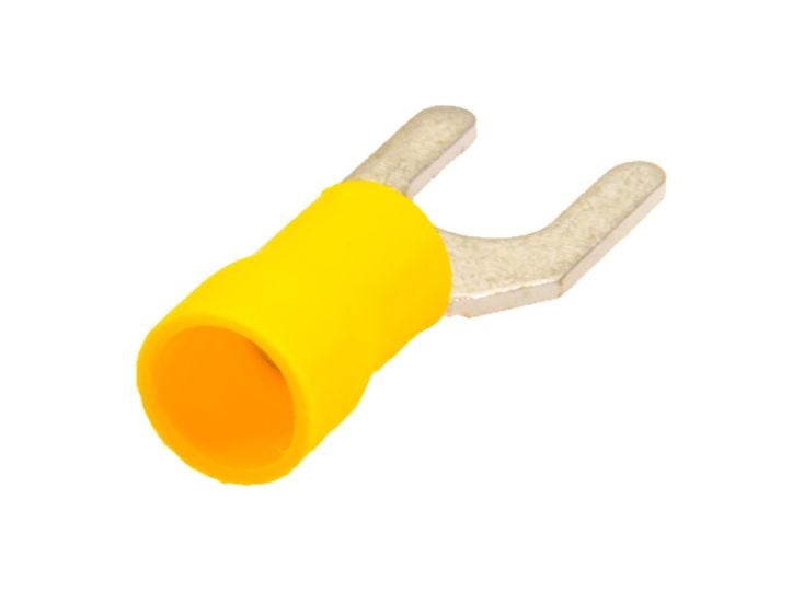 BBA 6,4 mm kabelschoen (5 stuks) - yellow