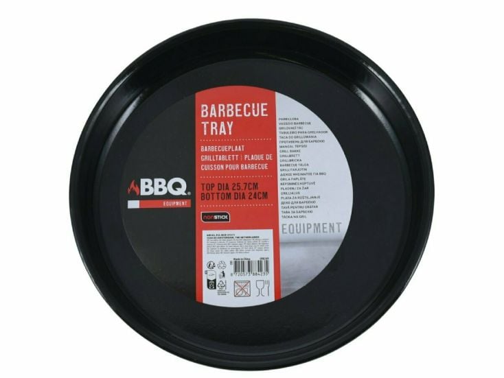 BBQ drip pan 25 cm lekbak