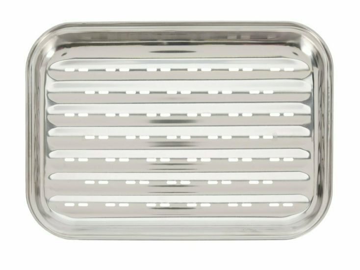 BBQ RVS 34,5 x 24,2 cm grillplaat