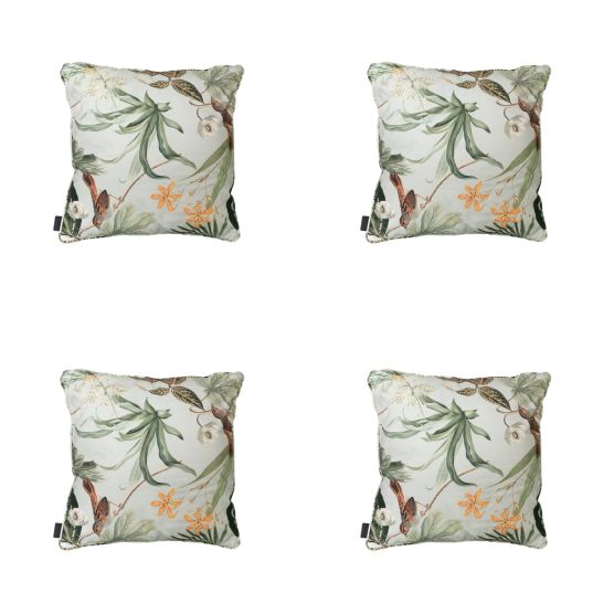Madison Grasse green Sierkussen - Set van 4