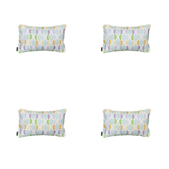 Madison Trivia mint Sierkussen - Set van 4