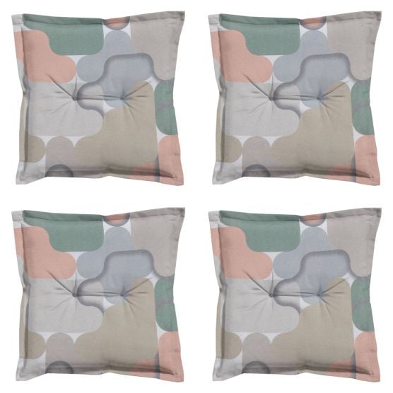 Madison Grafi salmone Zitkussen - Set van 4