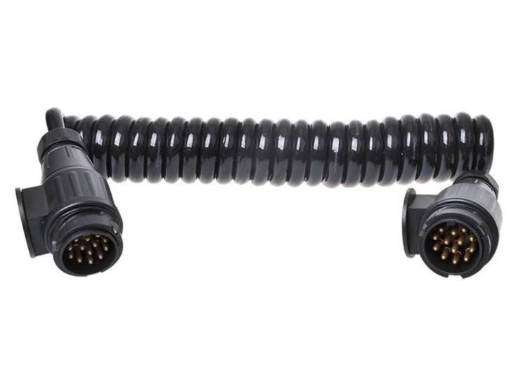 ProPlus 13-polige spiraalkabel - 3,5 meter