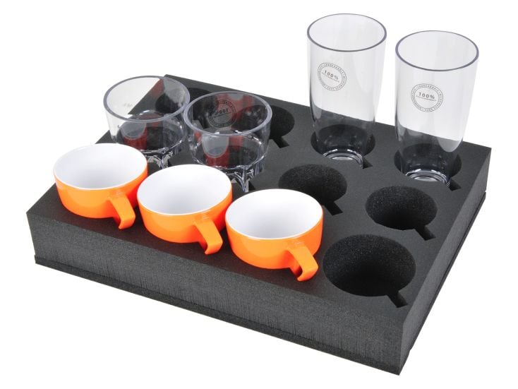 Obelink extra stevige foam bekerhouder