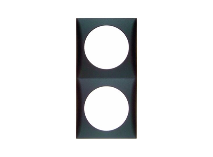 Berker integro 2 V afdekraam - anthracite