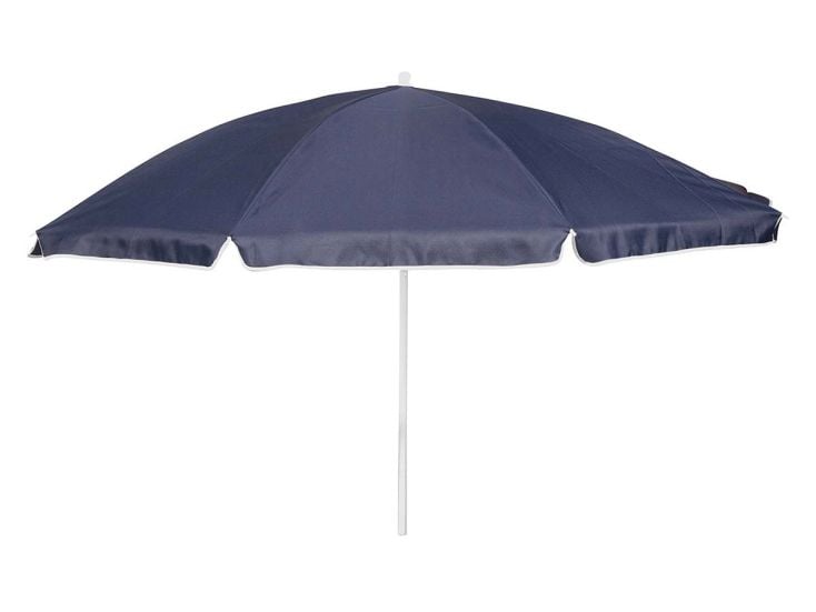 Bo-Camp Ø 165 cm parasol met knikarm - Blue