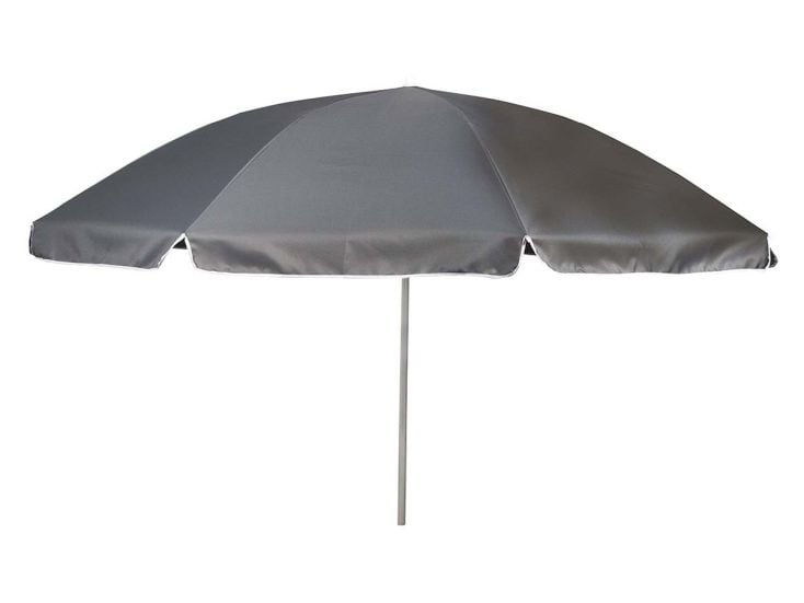 Bo-Camp Ø 200 cm parasol met knikarm - Grey