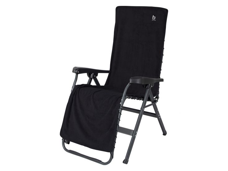 Beperkingen Blind Merchandiser Bo-Camp maat L 180 x 58 cm antraciete stoelhoes
