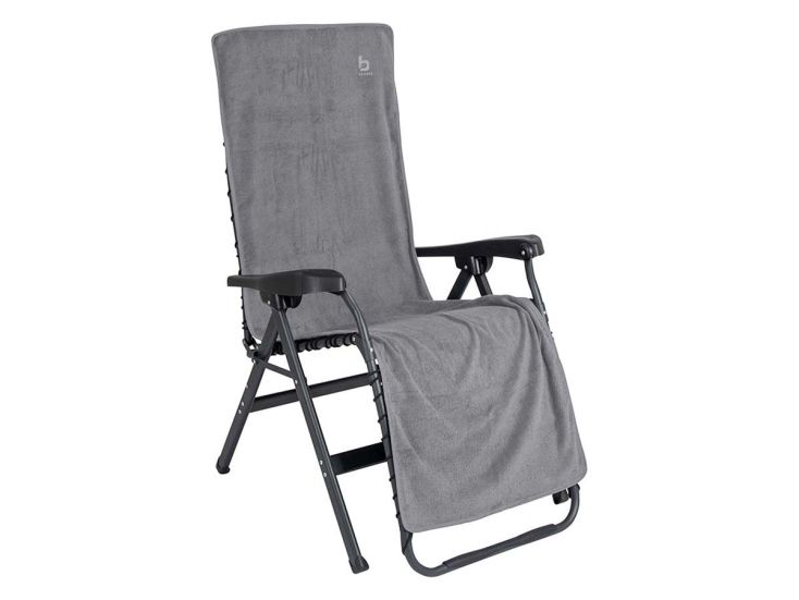 Bo-Camp maat L Grey universele stoelhoes