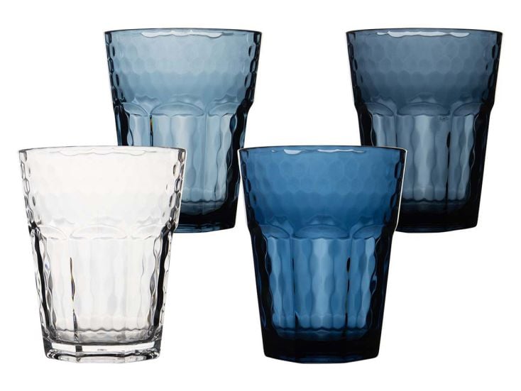 Bo-Camp Mix & Match limonadeglazen - set van 4