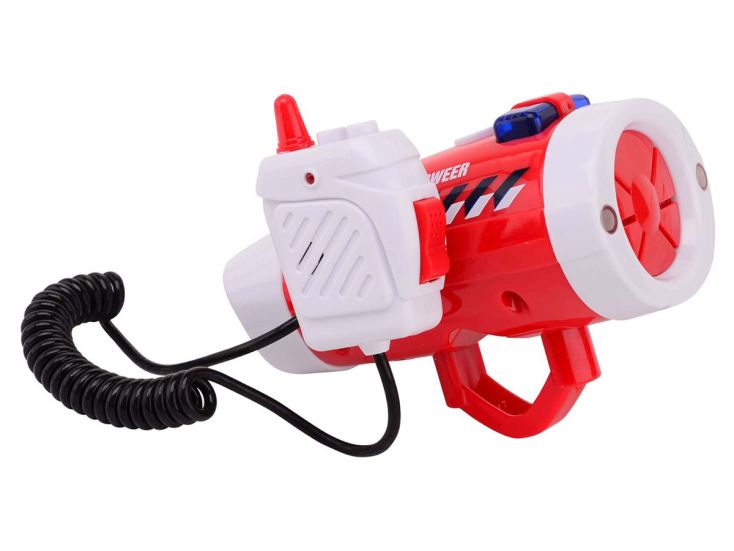 Bike Fun brandweer sirene met fietslamp en microfoon