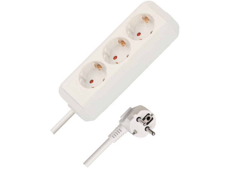Brennenstuhl Eco-Line 3-voudige stekkerdoos - 3 meter