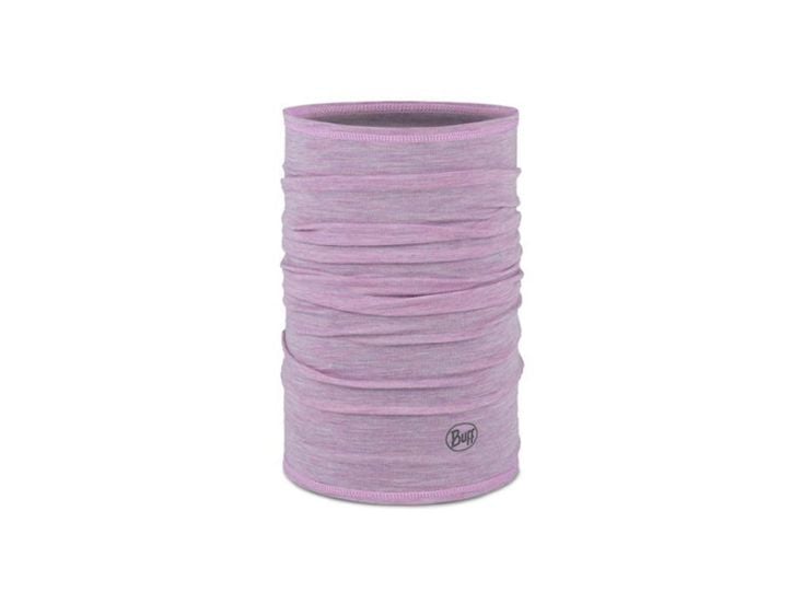 Buff Merino Lightweight nekwarmer - Solid Pansy