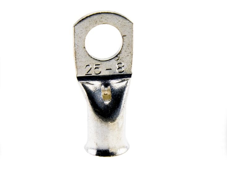 Buiskabelschoen M8 (5 stuks) - 25 mm²
