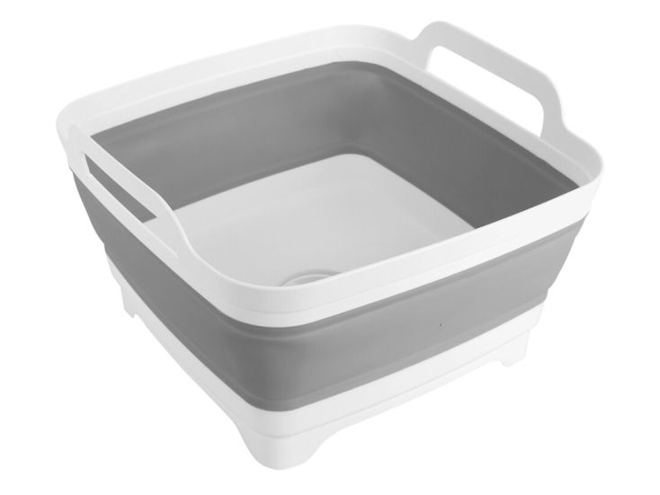 Lampa opvouwbare afwasbak met zeefplug - 12 liter