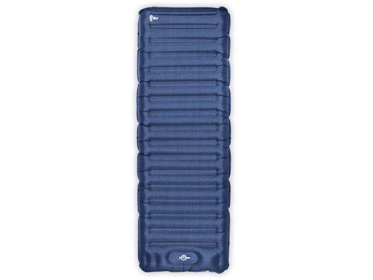 Hikr® 10cm+ slaapmat met ingebouwde voetpomp - Blue