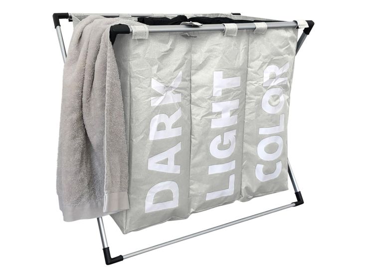 IVOL 3 vakken organizer wasmand - White