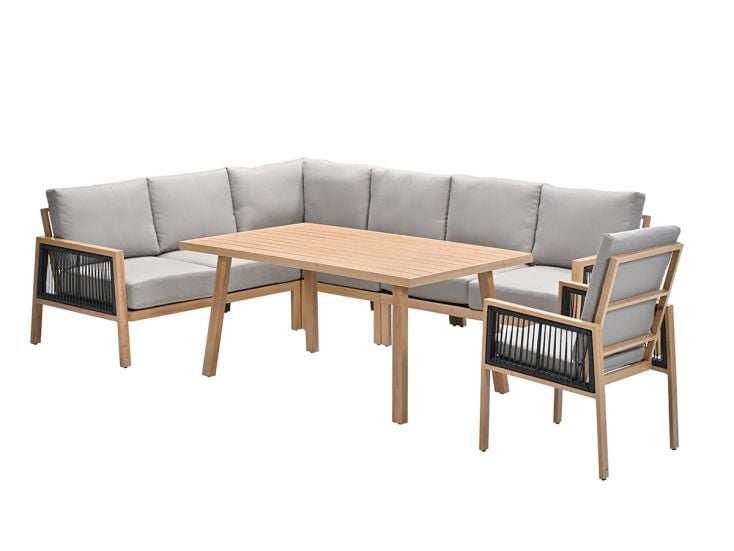 Garden Impressions San Capri 6-delige aluminium lounge-diningset