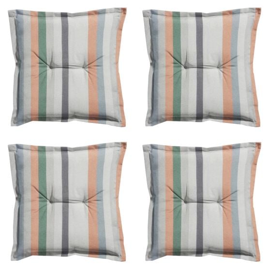 Madison Righe salmone Zitkussen - Set van 4